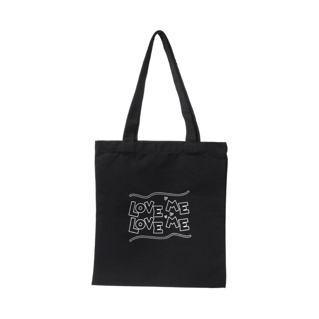 Solid Color Shopping Bag (Black)